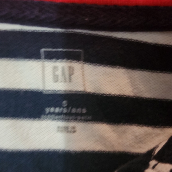 GAP - Two Striped Polos; boys size 5 - Picture 3 of 6